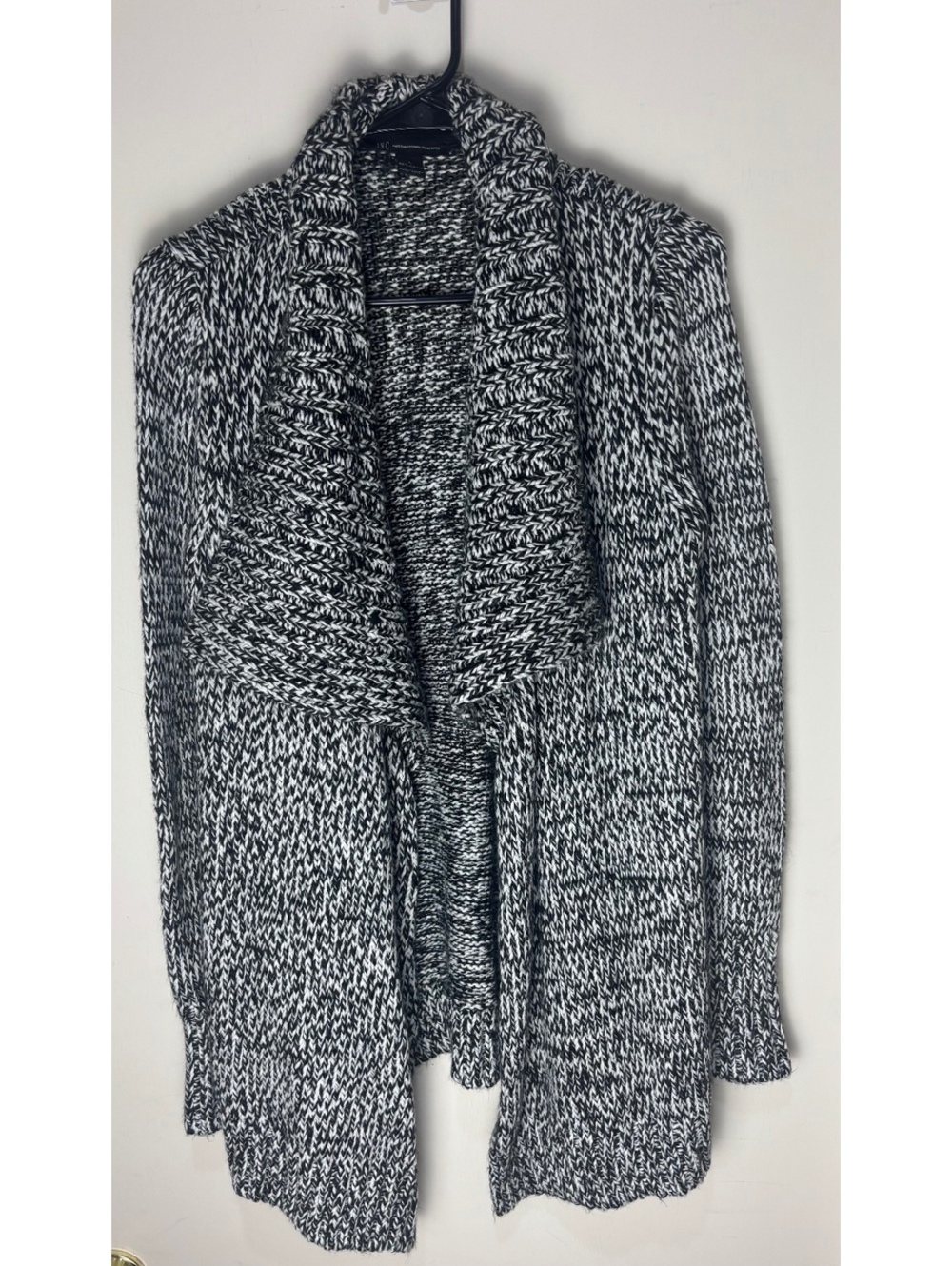INC International Concepts Women’s L Marled Shawl Collar Long Cardigan